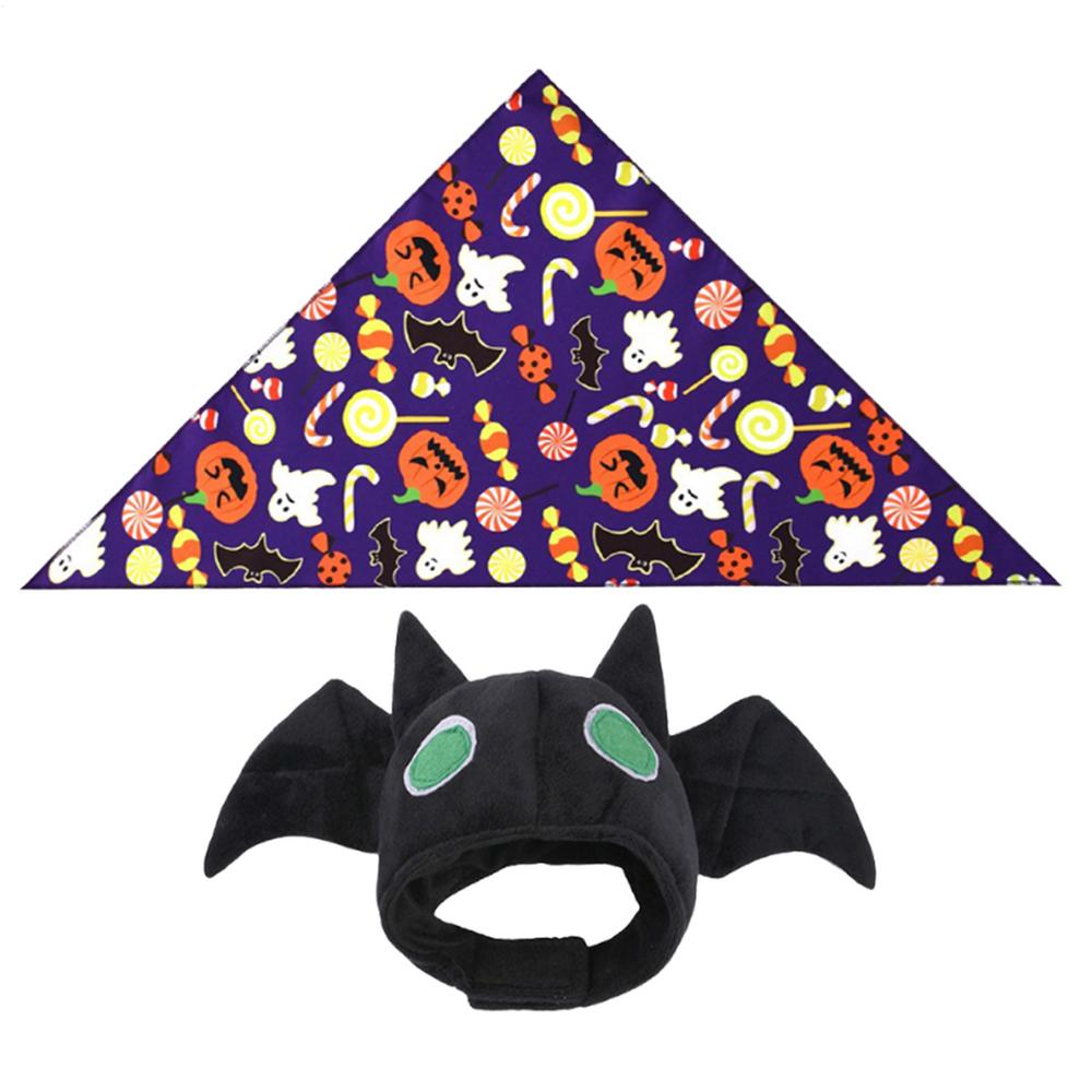 Porch Geese Outfits Halloween Bat Porch Geese Clothing Kit Duck Clothes Costume Statue Porch Desk Garden Back Yard Party House фиолетовый