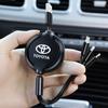 3-in-1 Interface Car Charger Data Cable Safe Fast Charging Accessory For Toyota Chr Rav4 Yaris Prius Avensis Corolla Camry Auris