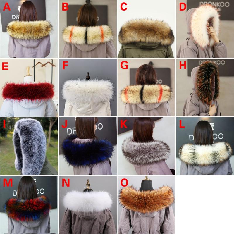 Купить Зимние аксессуары, куртка из искусственного меха, капюшон, шаль ...