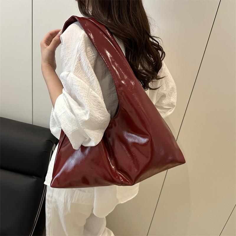 Einfache und stimmungsvolle Achseltasche Damen Sommermode vielseitig lässig Arbeit Pendeln Schulterhandtasche