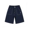 Stitch Detail Shorts Navy Sa 0118