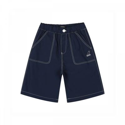 Stitch Detail Shorts Navy Sa 0118