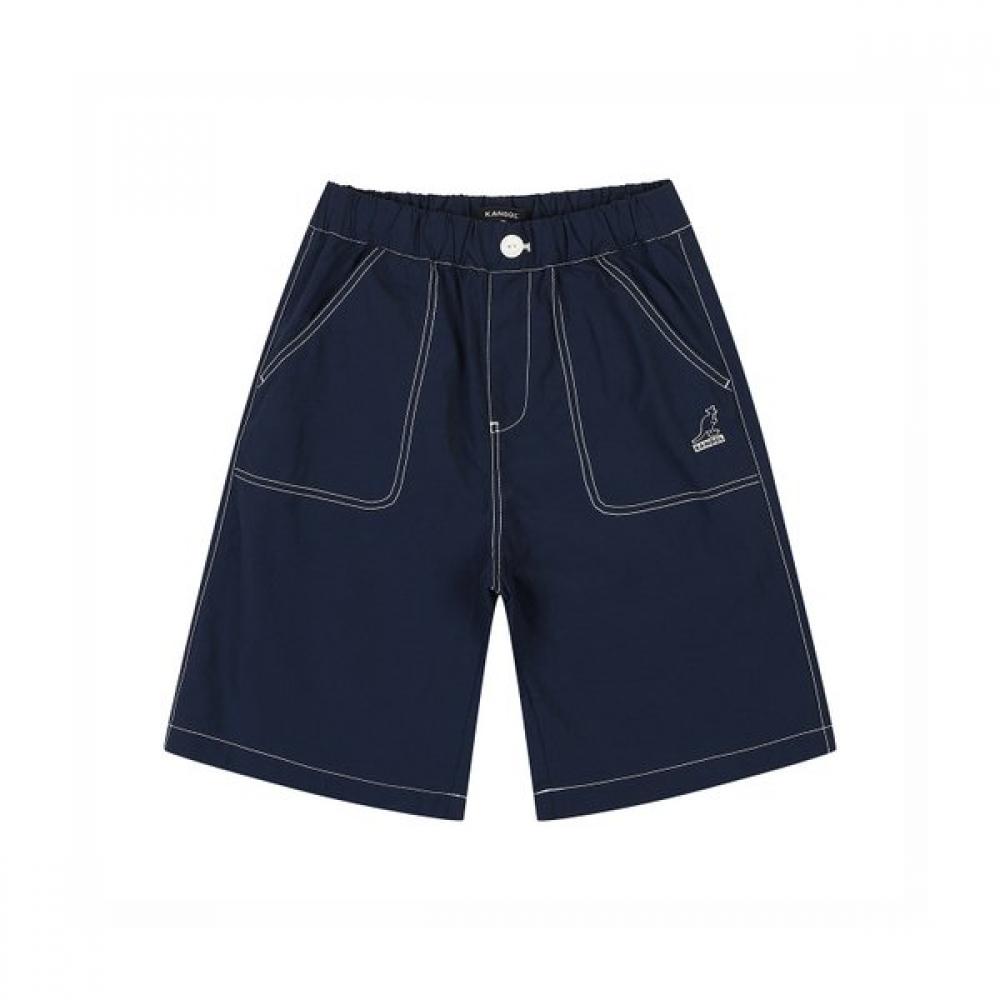 Kangol Kids Stitch Detail Shorts Navy Sa 0118 navy/110
