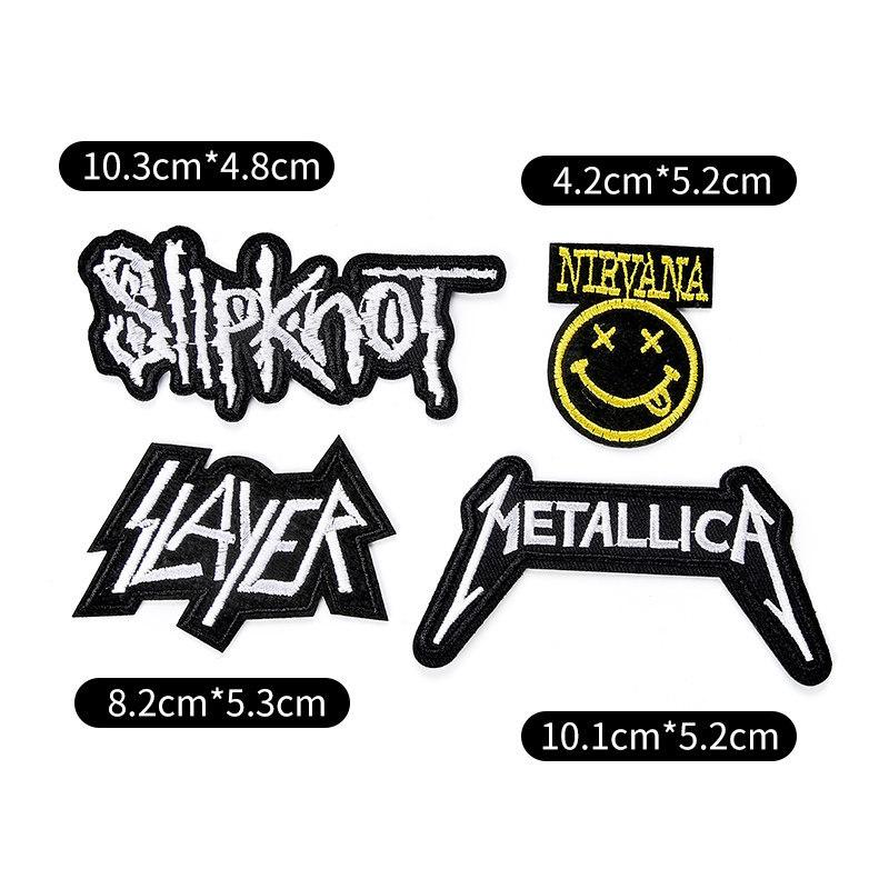 Abzeichen Stoff Aufkleber Kleidung Hosen Patch Aufkleber Daunenjacke Jeans Loch Reparatur Aufkleber Muster Stickerei Aufkleber