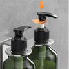 Plastic Manual Soap Dispenser Stainless Steel Pump Bottle Holder Wall Mounted Soap Dispenser  Hotel