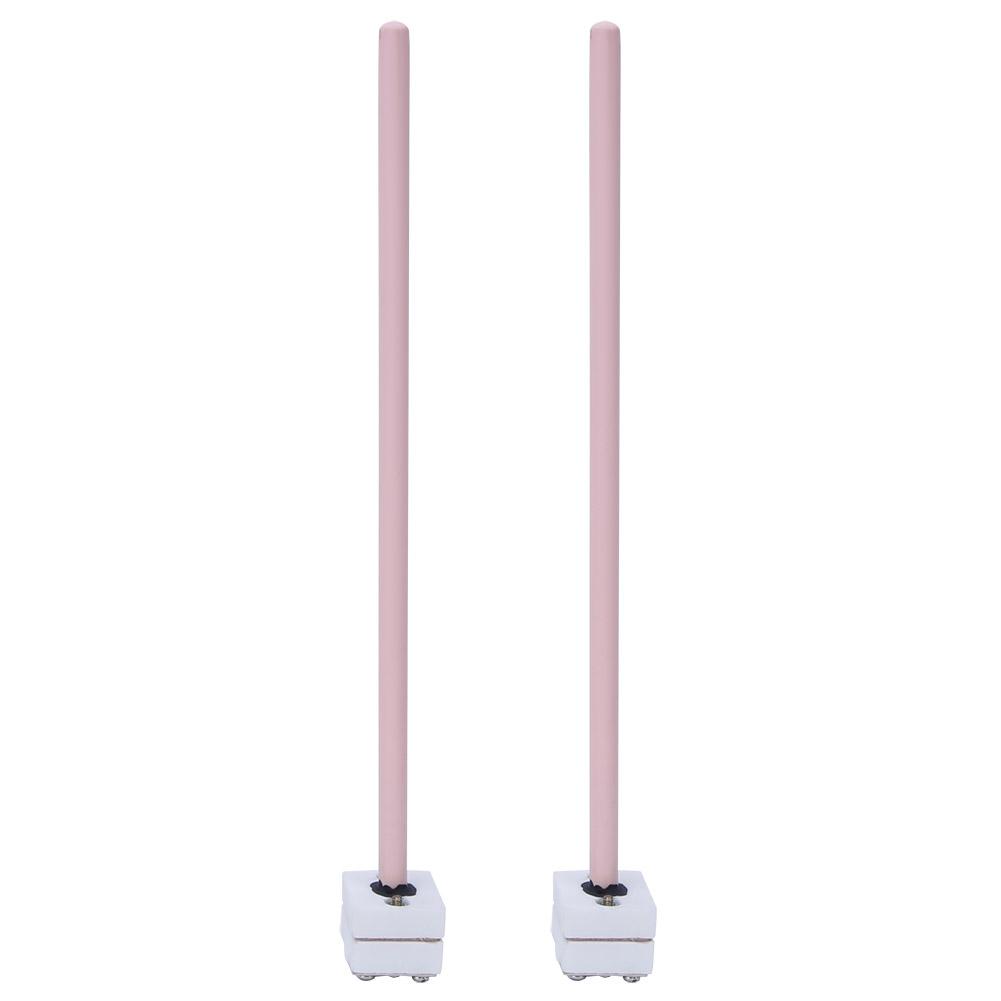 2Pcs Thermocouple Sensor Probe Heads S Type Platinum Rhodium Corundum Protective Tube WRP 100(L=300mm )