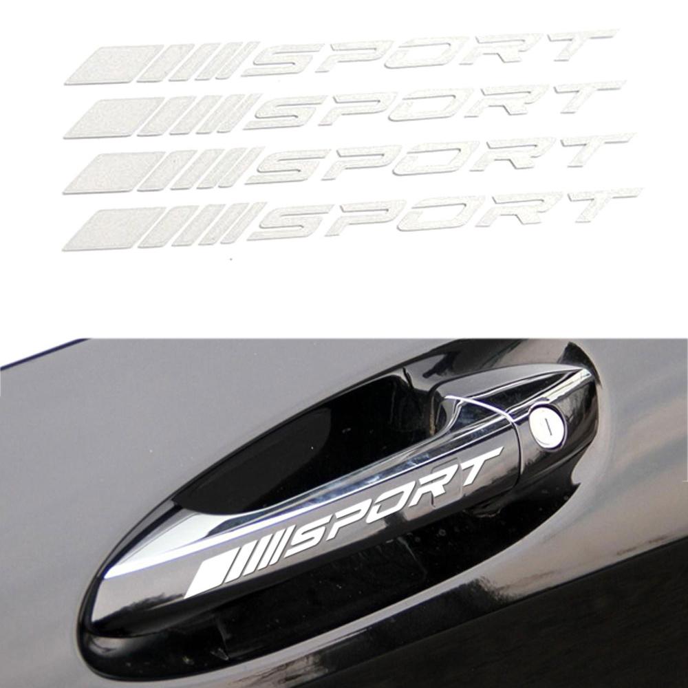 1 Paar Auto-Rückspiegel-Aufkleber, reflektierender Aufkleber, Vinyl-Aufkleber, Streifenaufkleber für ACE-Klasse W204