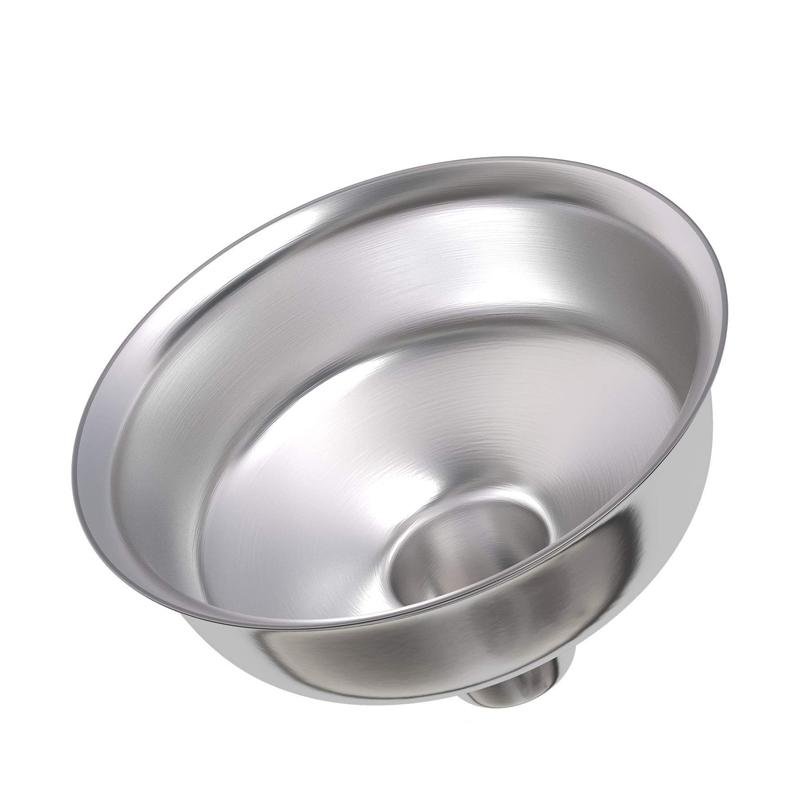 LMETJMA Stainless Steel Mini Funnels For All Kinds Of Hip Flasks Multipurpose Funnel For Bottles Oil Funnel KC0137