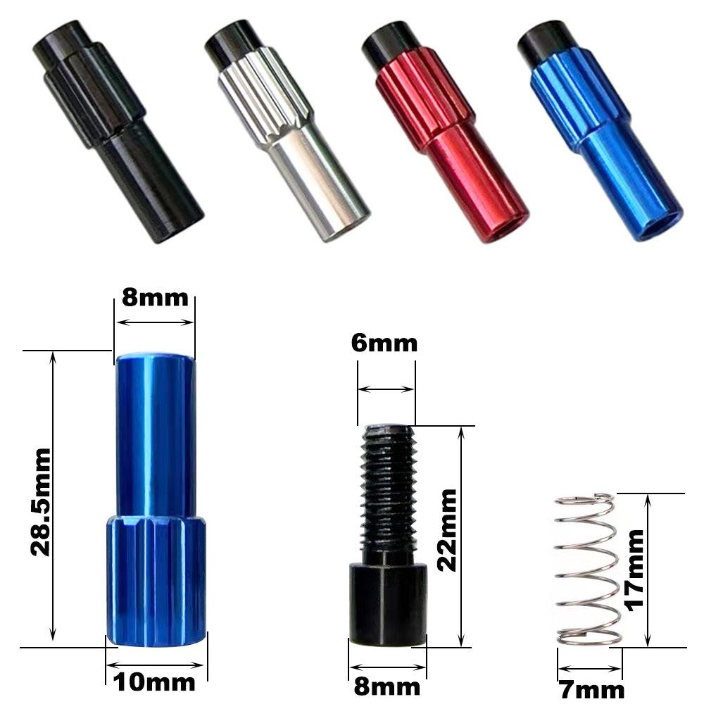 Regolatore indicizzato per cambio V-Brake da 4 mm per bici da strada e mountain bike