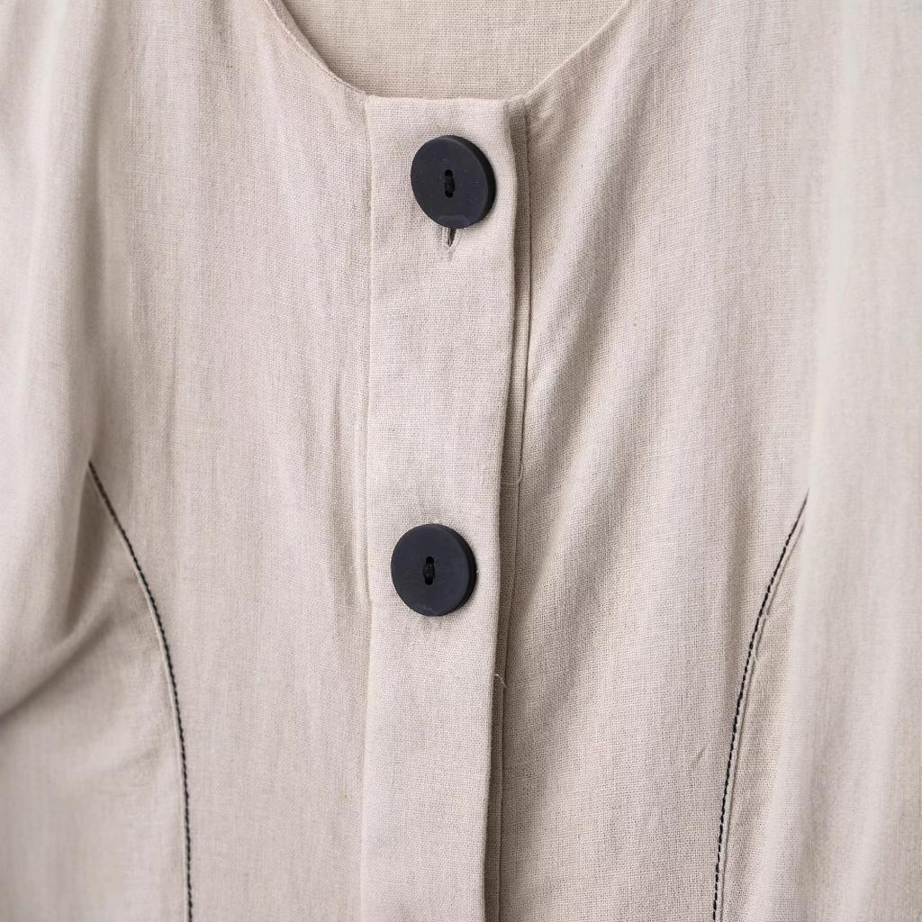 New summer models, casual and simple style, thread-sewn vest-style dress for women