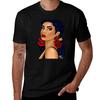 La Reina De Belleza Tshirt Work Short Sleeve Cotton Top