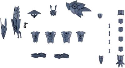 BANDAI SPIRITS 30MM Option Parts Set 4 Armor Scale Plastic Model Kit (Sengoku Set) 1/144 Pre-Colored