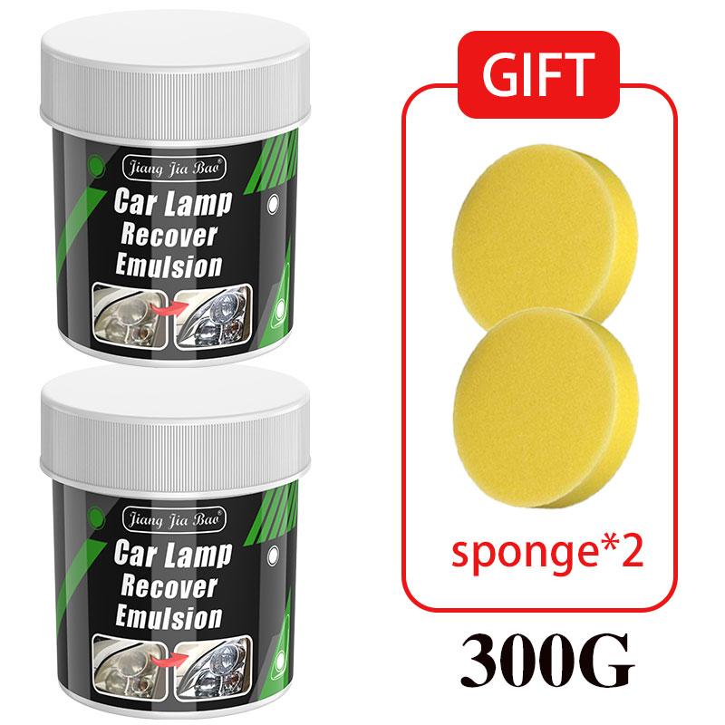 Car Headlight Restoration Polishing Kits Headlamp Scratch Remover Repair Cleaning Paste Remove Oxidation Headlight Polish Liquid