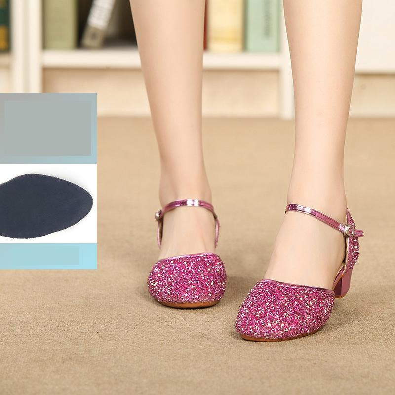 Flash Modern Ballroom Salsa Tango Latin Dance Shoes Kids Girls Women's Performance Shoes Salsa Latin Dance Shoes