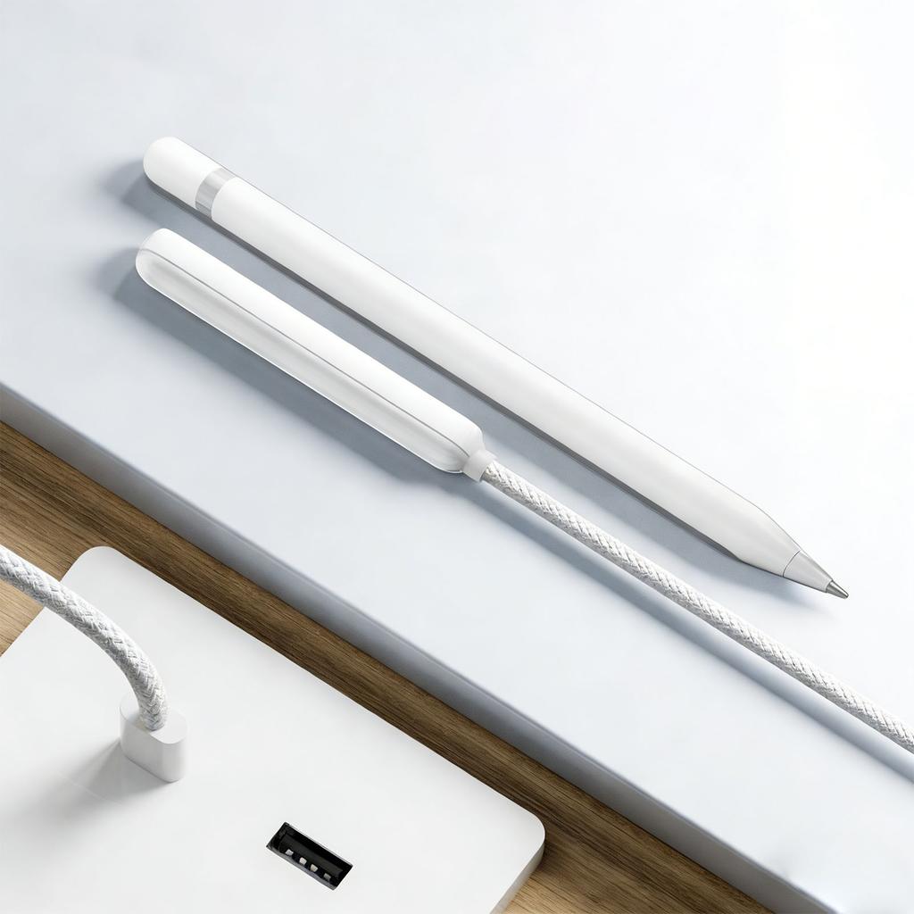 Charging Cable Fit for Pencil 2nd Generation 1.5W 19.7 Inch Magnetic Tablet Pencil Wireless Dock Power Cable