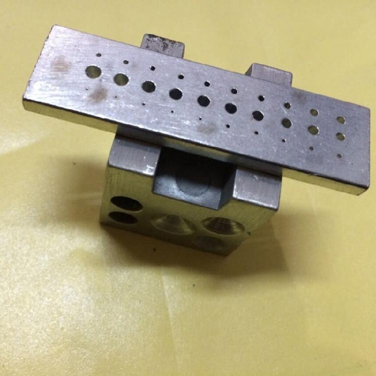 Multisize Hole Metal Drill Holder 30 Hole Drilling Base Stake for Watch Jewelry Repair Work Punching Tool Repair Kits