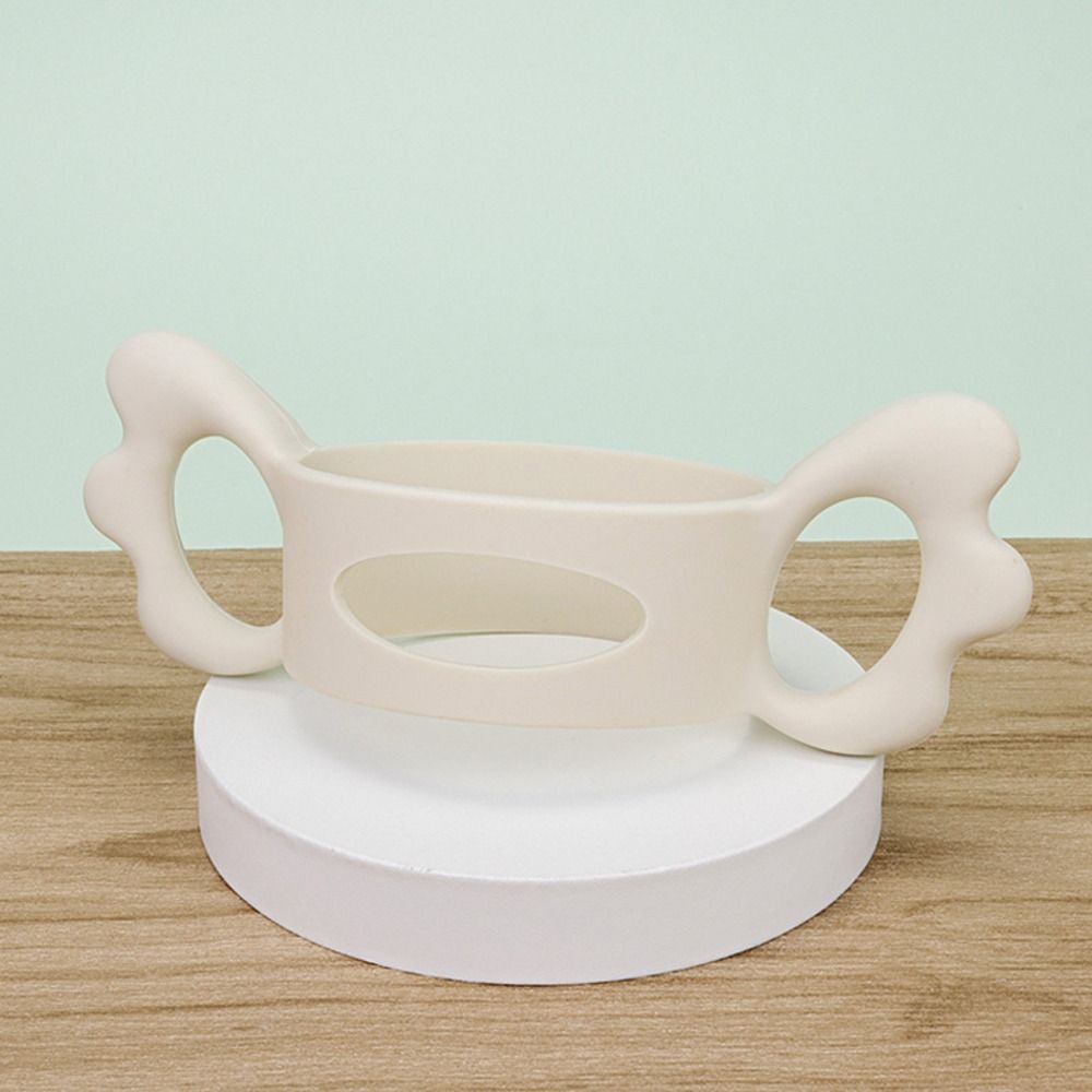 

Форма крыла Детские аксессуары для кормления Ручка для детской бутылочки Ручка для стакана с водой Ручка для бутылочки для кормления бежевый