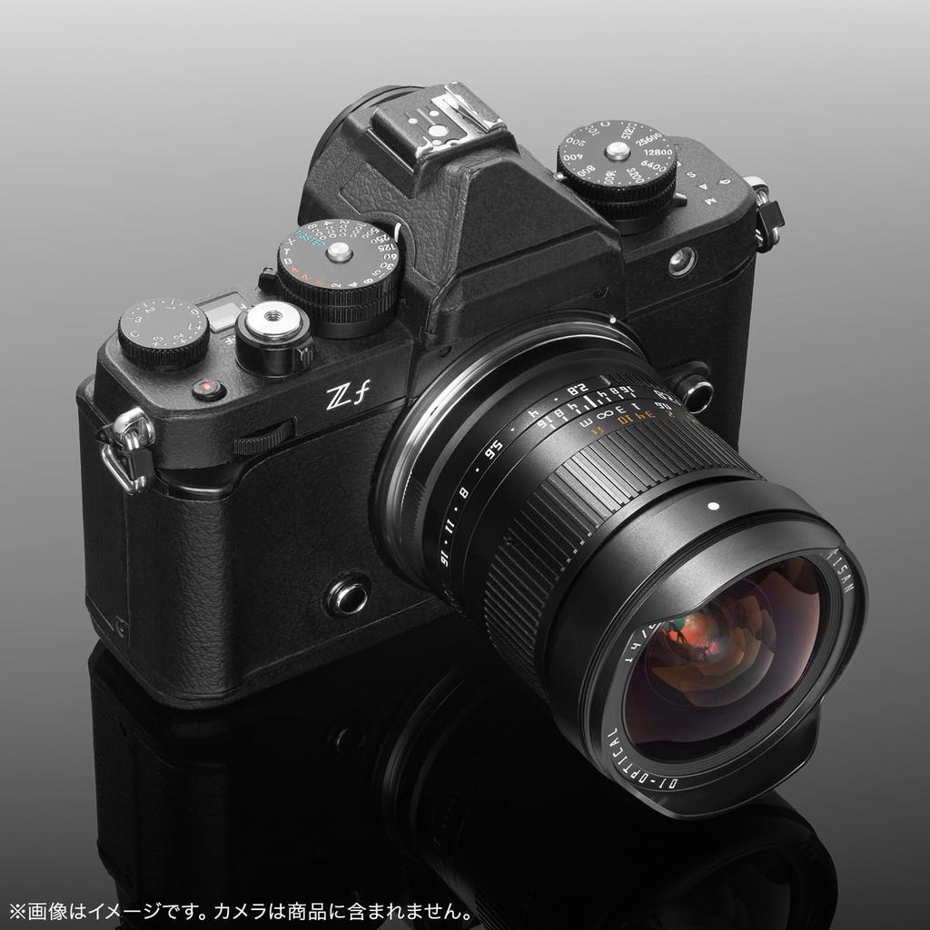 TTArtisan MF 14mm ASPH Z Mount Prime Angle Manual Nikon Z Mirrorless Ideal for and Landscape by Meisho Optical F2.8 Full-Frame Lens, Ultra-Wide