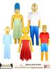 Simpsons Style Cosplay Costume for Stage Performance