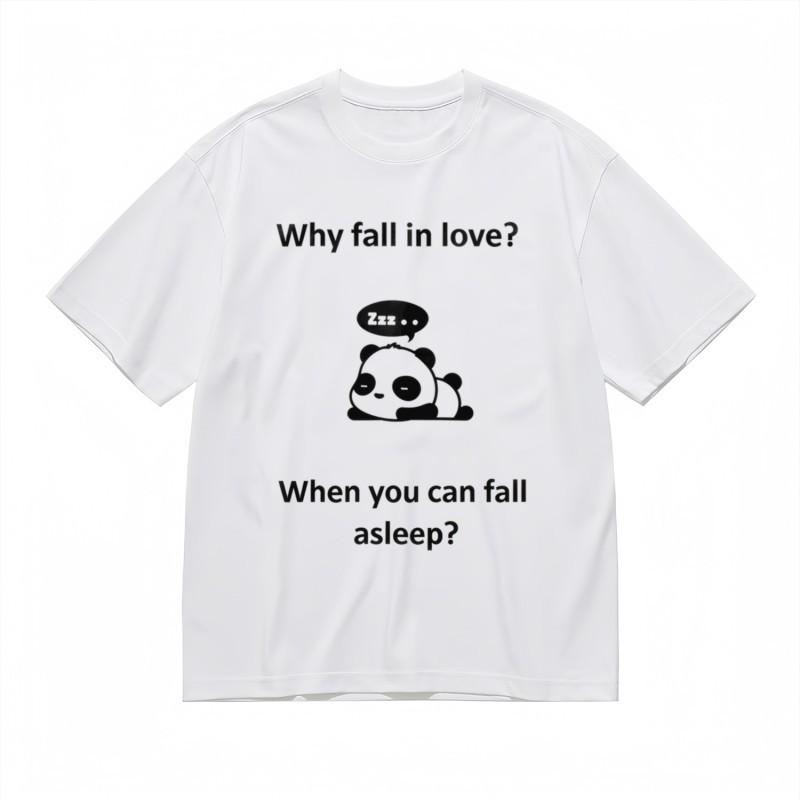 

Men s Trend Breathable Classic T-Shirt Cute Red Ear Panda Graphic Tee 2XL