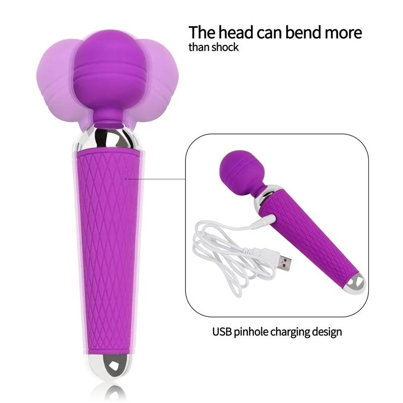 Powerful Vibrator AV Rod Magic-Wand Clitoris Stimulator Sex Toys for Women G Spot Massager Adult Erotic Product Adultes Sexy