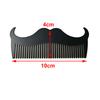 Goat Mustache Shape Stainless Steel Beard Comb Men Grooming Shaping Styling Tool