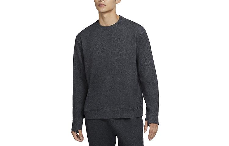 Nike Sweatshirts Men's Black Crew Neck Moderate Regular CU6246-010