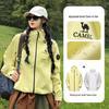 Camel Unisex 3-in-1 Outdoor Windproof Waterproof Fleece-Lined Jacket