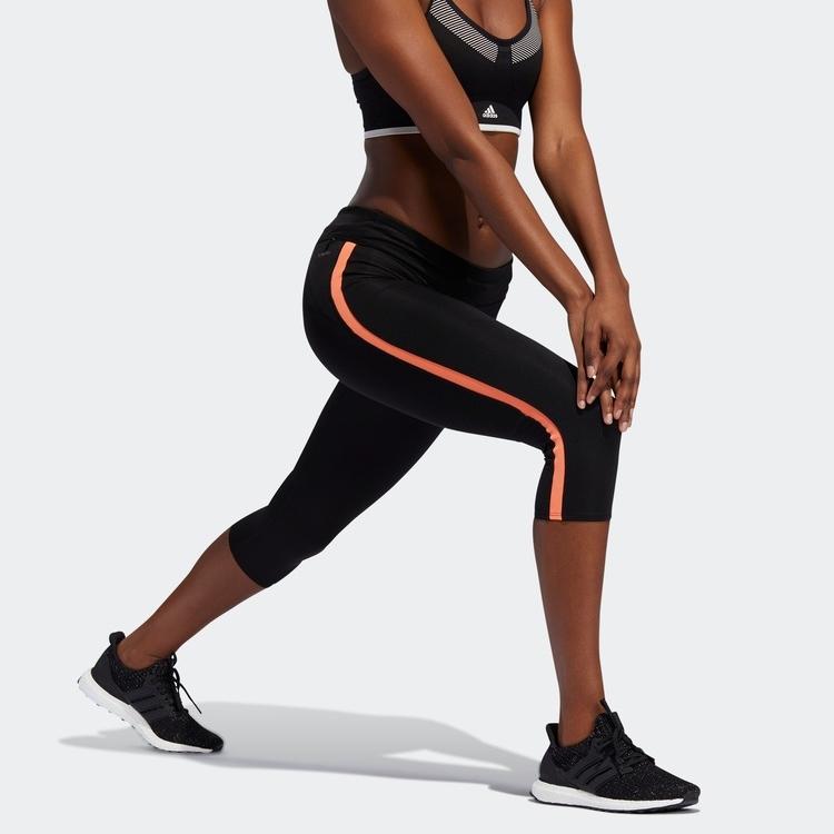 Adidas Own The Run Tgt Retro Running Tights Women Tights Black DZ2010