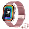 Nuovo Braccialetto Smart Watch Pedometro Monitoraggio Frequenza Cardiaca Chiamata Bluetooth Schermo Touch 1,69 pollici Smart Watch Per Uomo Donna Orologio