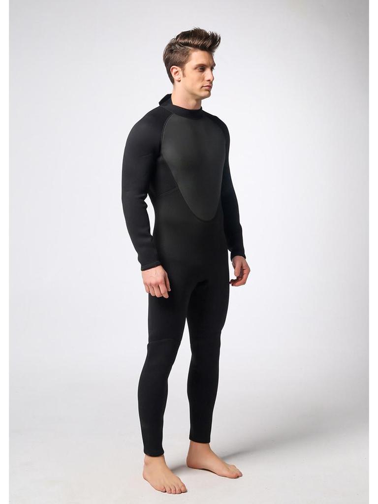 MYLEDI Men's 3mm One-Piece Warm Wetsuit for Snorkeling and Swimming