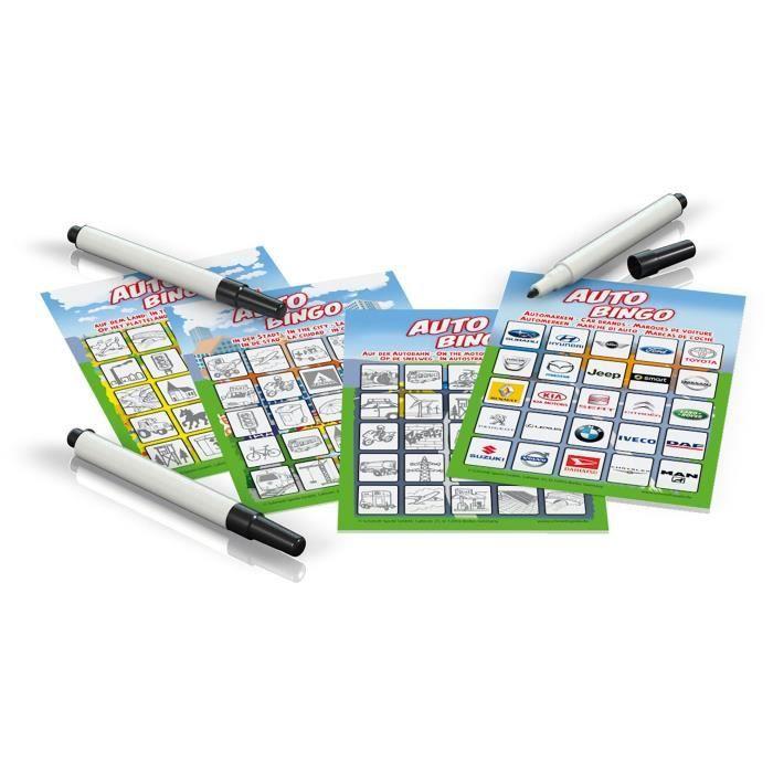 Jeu de société - SCHMIDT SPIELE - Auto-Bingo - Voyage - 1 joueur ou plus - 5 ans et plus