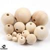 COLORBIRD Wood Beads Handmade Accessories Parts Crafts Necklaces Craft Supplies Bead Accessories (25mm 25pcs)