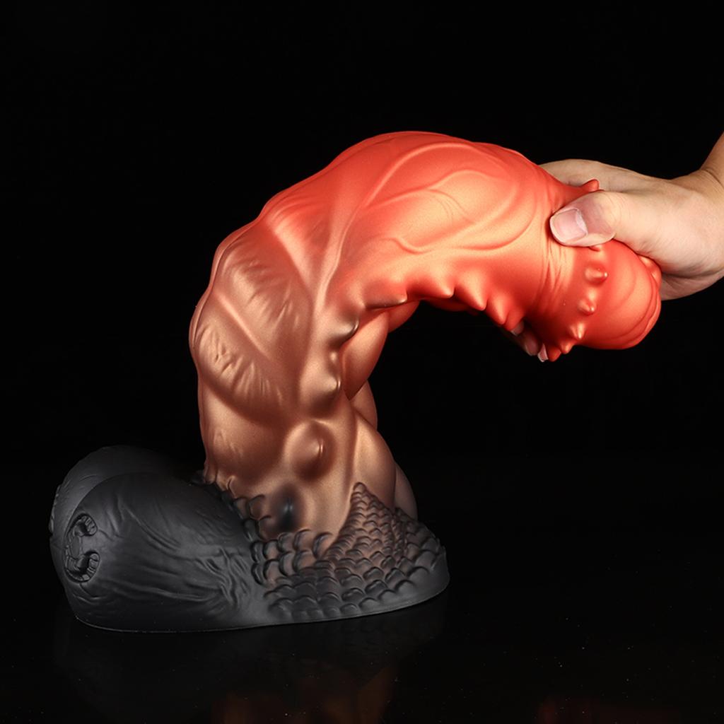 Liquid Silicone Huge Dildo Masturbator Anal Plug Sex Toy Fisting Realistic Penis Big Dick Strap on Cock BDSM