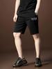 Summer Thin Outerwear Five-Point Shorts for Men, Fashionable Trendy Brand Laser Print Men's Casual Beach Shorts