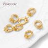 18K Gold Plated Bails with Pearl Mounting Accessories,Pendant Holder,Metal Bails Connectors For Jewelry,DIY Necklace Making