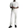 CALVIN KLEIN Relaxed Back Logo T Shirt T Shirt Men's White J30J325492-CGA