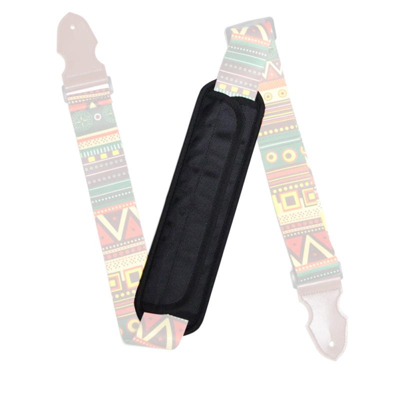 Guitar Strap Shoulder Pad Oxford Cloth Protection Padded For Guitar Accessories