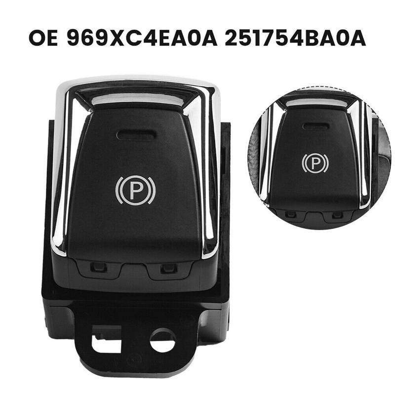 Car Electronic Handbrake Button Switch Parking Brake Control Switch 969XC-4EA0A for Nissan Qashqai 2014-2018
