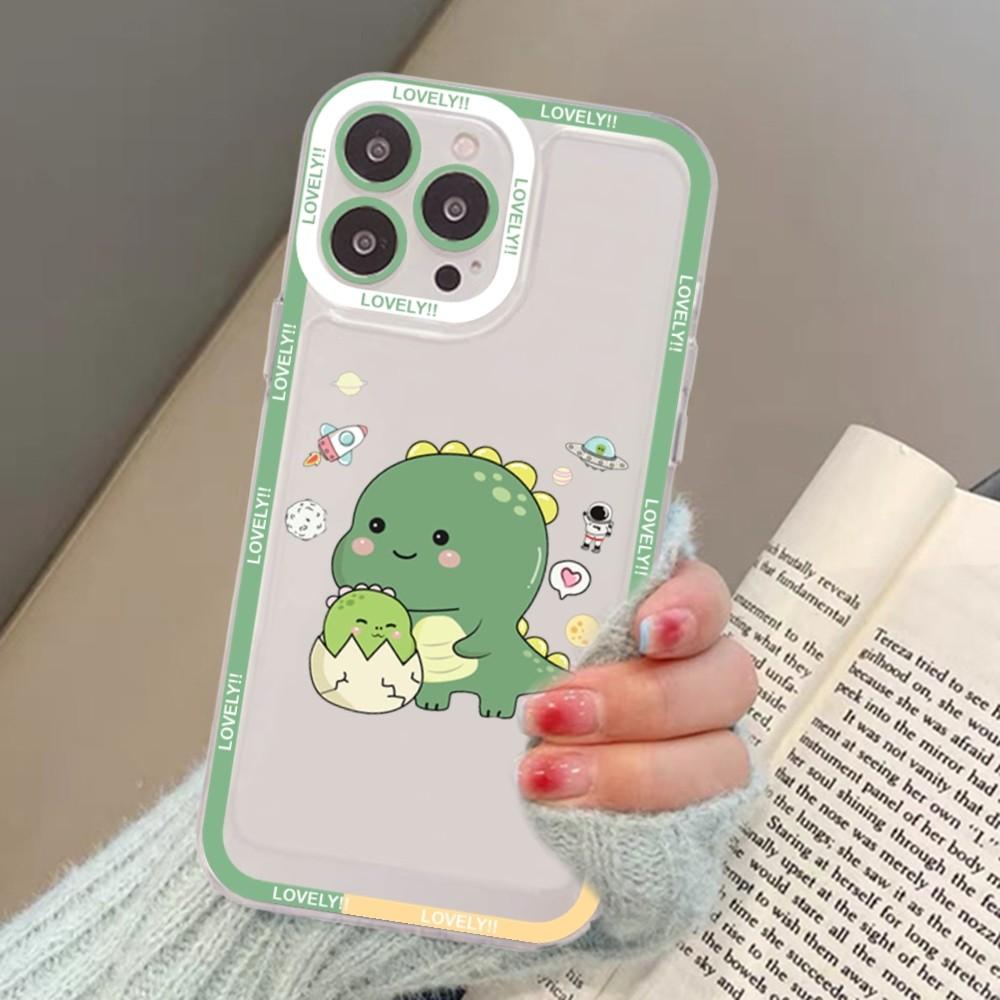 Lovely Little Dinosaur Phone Case For Redmi 7 8 9 A For Redmi Note 5 7 8 9 10 11 Pro Max 4G 5G Funfas