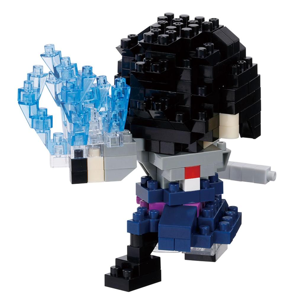 Kawada Nanoblock Uchiha Sasuke 3 X X 18 Ages 12 and Interior "NARUTO Shippuden" NBCC_222, 10.5 Cm, Up, Decoration, Hobby, NBCC_222
