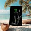 Beweis Strandtuch mit Monster Energy LOGO Muster - weich, saugfähig, schnelltrocknend, maschinenwaschbar - perfekt zum Schwimmen, Camping, Baden