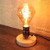 Modern Wood Table Lamp Retro E27 Desktop Decorative Light Indoor Art Lamp Living Room Bedroom Decoration Wood Light Base EU Plug
