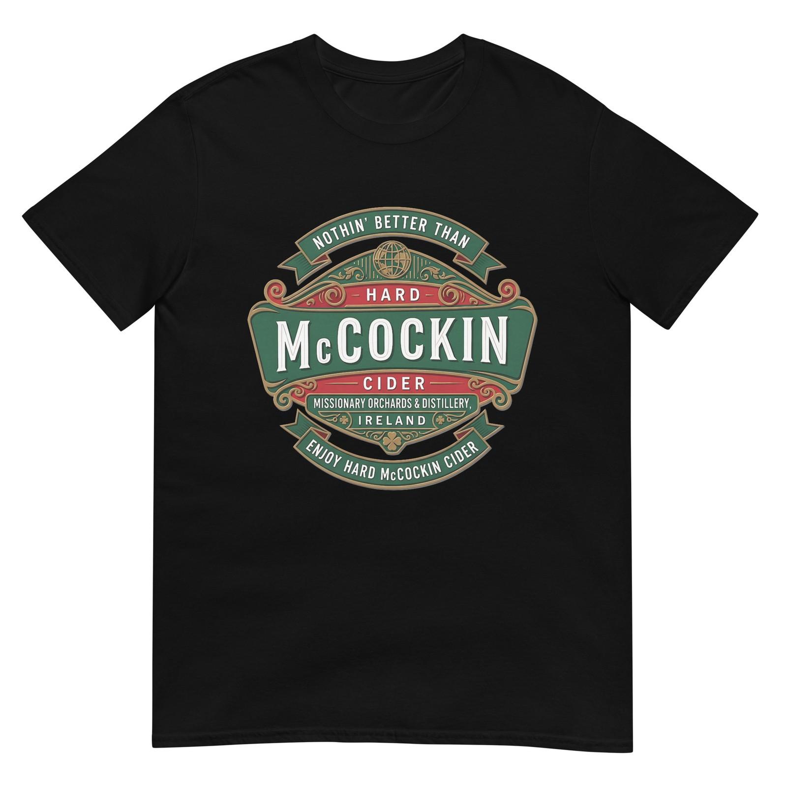 День Святого Патрика McCockin Cider Смешная футболка с юмором для взрослых мужчин S