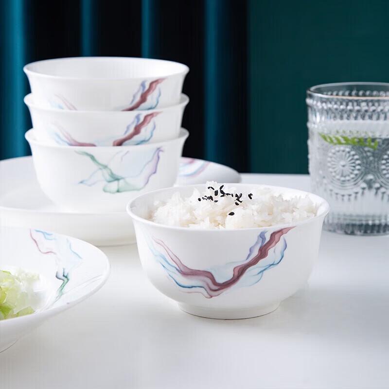 Weidu Jiangnan Ceramic Tableware Set, 12-Piece