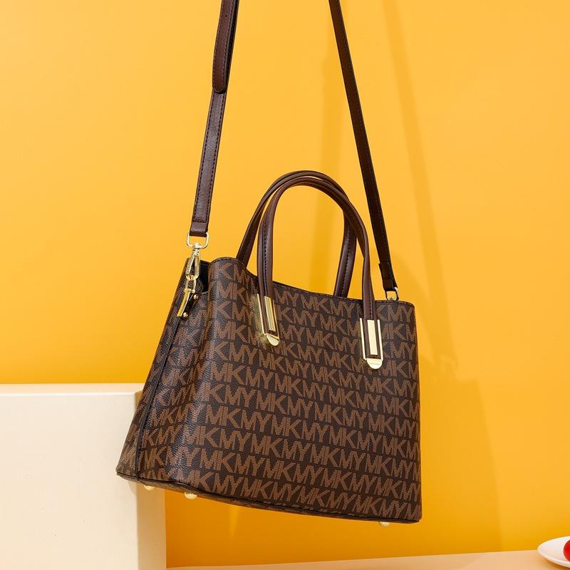 Retro nowa damska torba duża pojemność nadruk z literami torebka damska torba na ramię na dojazdy do pracy torba listonoszka