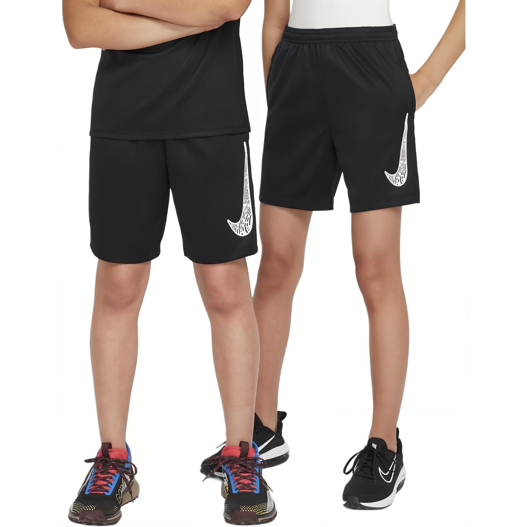

Nike Шорты для детей Dri-FIT, детские, черные, FZ5034-010 S