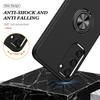 Samsung S23 Plus Car Mount Case: Magnetic, Anti-fall, Full Coverage with Hidden Ring Holder