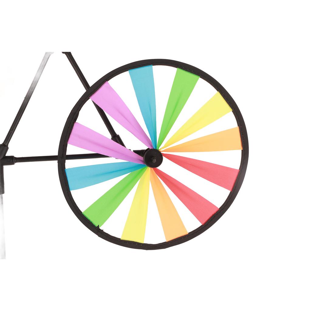 Gelbe Katze Fahrrad Windmühle Windspiel Tier Windspiel Ornamente