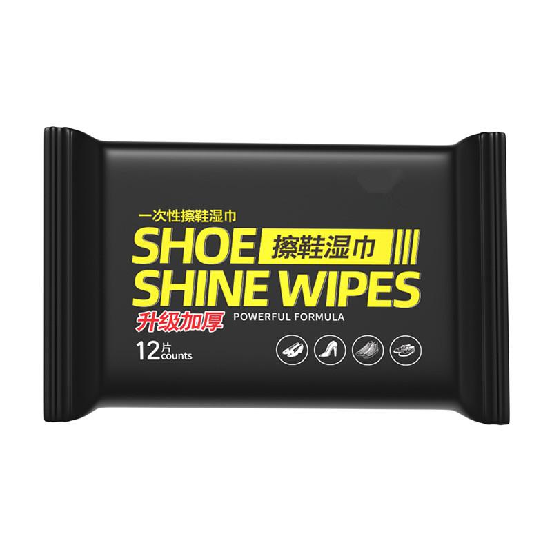 12/30/80Pcs Disposable Shoe Clean Wipes White Sneakers Shoe Cleaning Care Stain Removal Quick Wet Wipes for Shoe Care